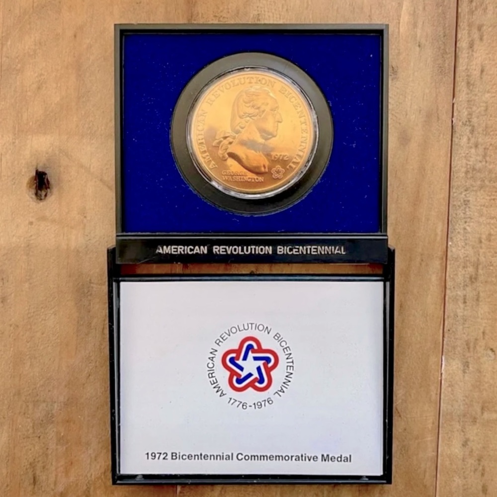 1972 American Revolution Bicentennial Commemorative Medal